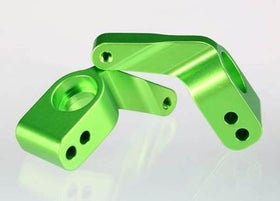 Traxxas Stub Axle Carriers Aluminium Green (2)