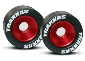 Traxxas Mounted Wheelie Bar Tires/Wheels