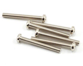 Traxxas 3x25mm Roundhead Machine Hex Screws (6)