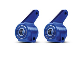 Traxxas Aluminum Steering Blocks - Blue