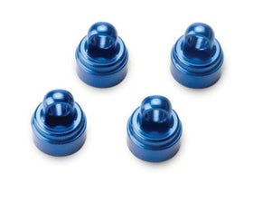 Traxxas Aluminum Ultra Shock Cap - Blue (4)
