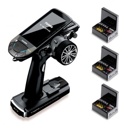 Futaba T10PX Wheel Radio With 3X R404SBS-E Receivers