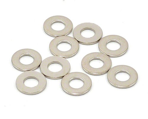 Tekno RC M4x9mm washer (plain, 10pcs)