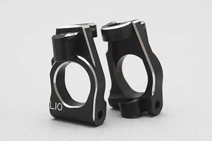 Yokomo Aluminum Front Hub Carrier (Caster 10&deg;)